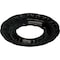 Ekena Millwork Lisbon Ceiling Medallion (Fits Canopies up to 7"), Hand-Painted Black Pearl, 15 3/8"OD x 7"ID x 1"P CM15LIBPS - alternate 3